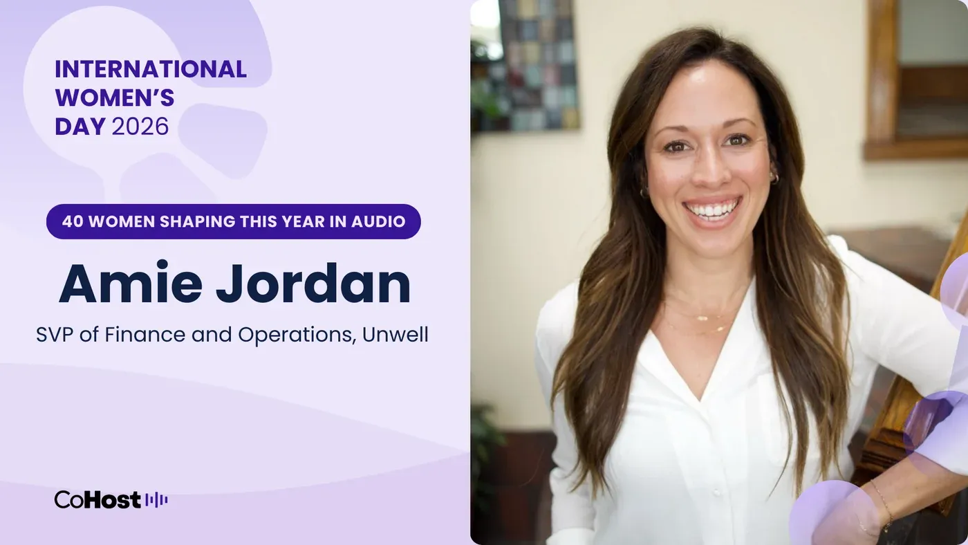 Amie Jordan, SVP of finance and operations at Unwell.