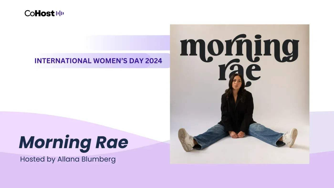 Allana Blumberg, host of Morning Rae.