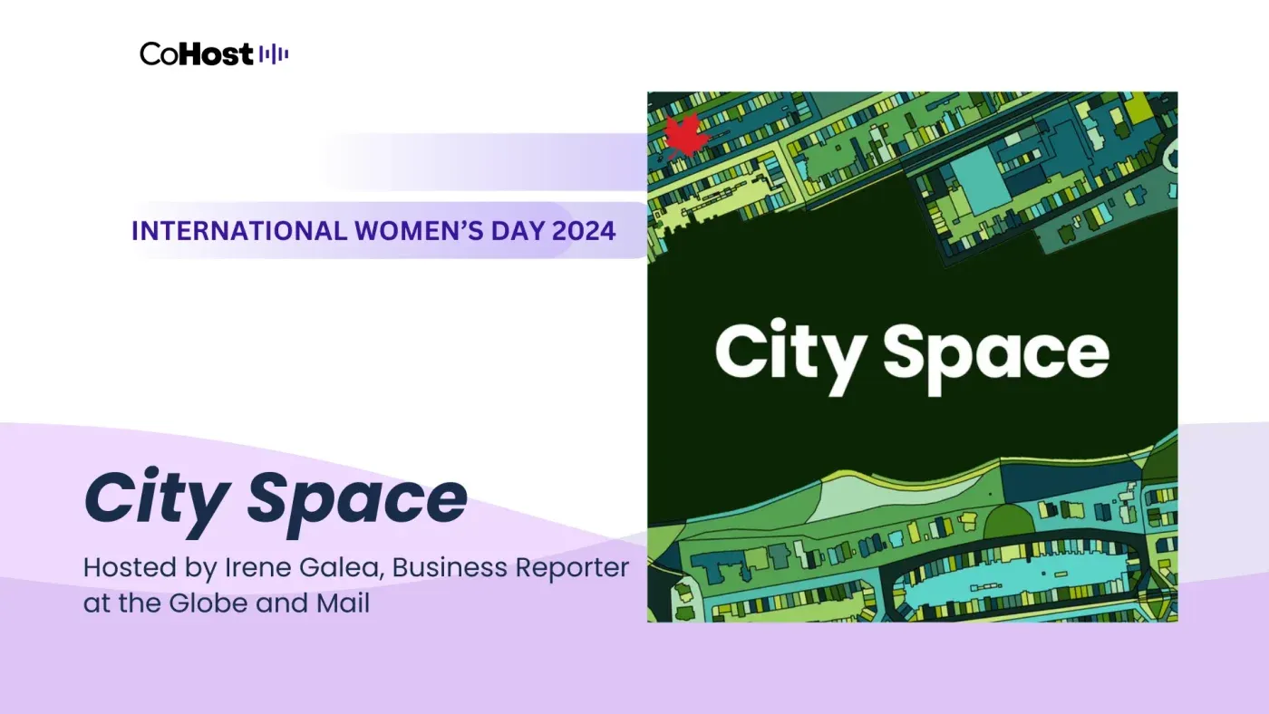 Irene Galea, business reporter and host of The Globe and Mail's City Space.