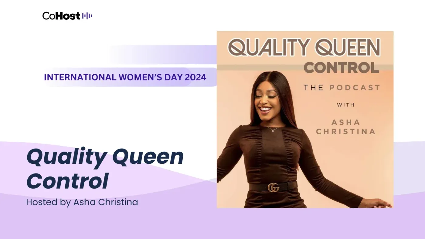 Asha Christina, host of Quality Queen Control.